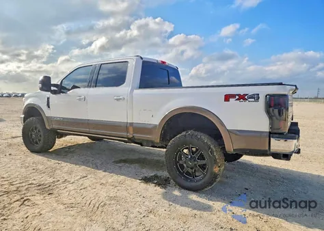 2019 Ford F250 Super Duty from USA, damaged, VIN 1FT7W2BT2KEF28672